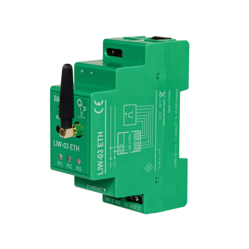 3-channel Ethernet/Wi-Fi pulse counter