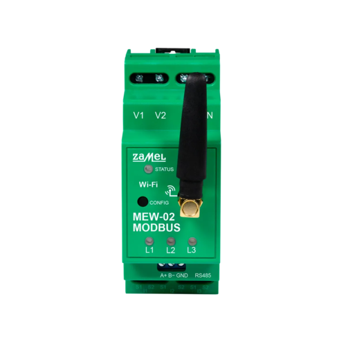 3-phase MODBUS Wi-Fi electricity monitor